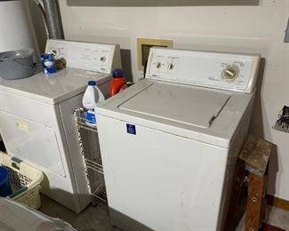 Older washer & dryer combo, working well - available for presale at $200 pair. 