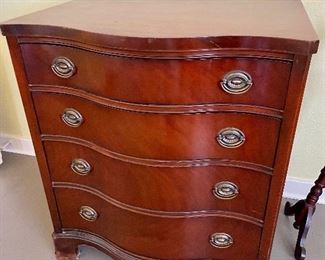 Small Serpentine Chest. $500                                                     Will Pre Sell! Call Donna at 850-516-2425