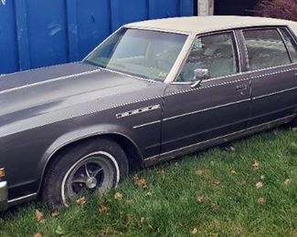 1979 Electra Limited Buick Full Size Sedan, VIN 4X69X9H56516, Odometer Showing 29550