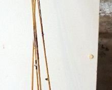 Vintage Tackle Box Including Lures Some In Original Boxes, Bobbers, Weights, Vintage Fishing Poles, Qty 5, And More