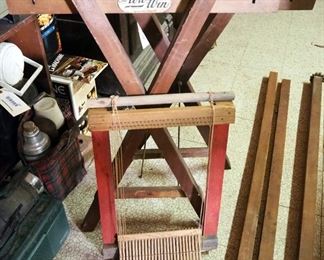 The Will Win Quilting Frame And Wooden Loom