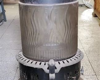 Perfection Kerosene Space Heater With Glass Globe, 24"