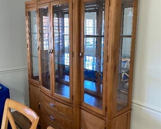 Another view of the china cabinet