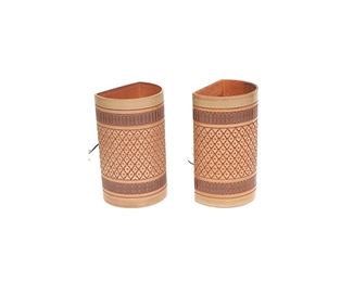 Pair of Beaumont Mood (San Antonio, TX) Fixtures