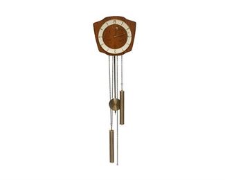 Danish Mid-Century Wall Clock