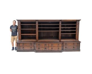 Outstanding Gustavian Cabinet