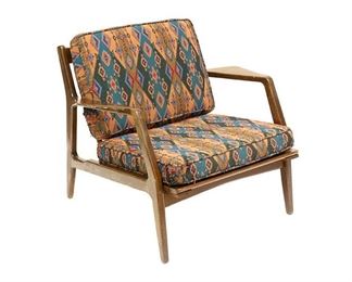 Mid-Century Ib Kofod-Larsen lounge chair, Olof Persons Fatoljindustri, circa 1960