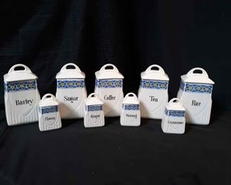 Cute Ceramic Canister Set