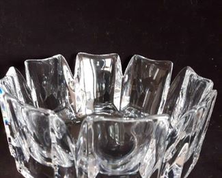 Vintage Orrefors Art Glass Bowl
