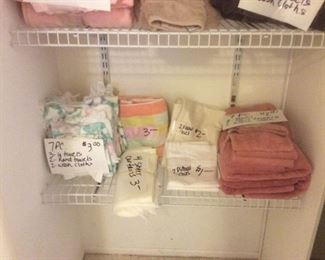 Sheets and towel sets