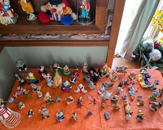 Clown Figurine Collection