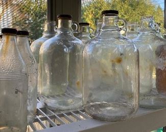 Vintage Glass Bottles