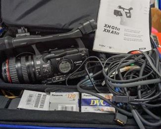 Canon XHA1S camera and gear