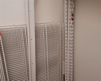 Closetmaid Shelving System  20 inch shelves & brackets