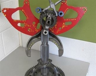 Nuts & Bolts Sculpture Large by Peterman, appr. 24" tall available at our office $125.00