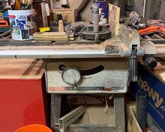 Craftsman Table Saw.