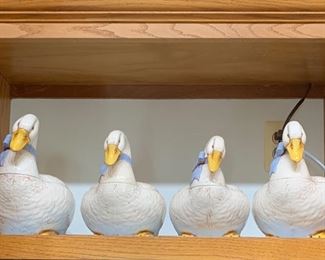 Hand Painted Ceramic Canister Set