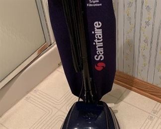 Sanitare vacuum.