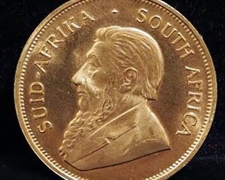 1978 1 oz Fine Gold South Africa Krugerrand
