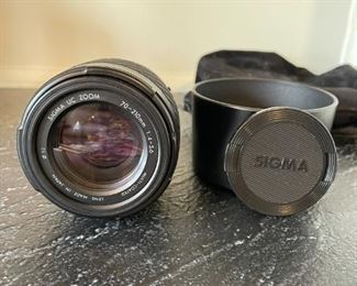 Sigma 70-210mm lens