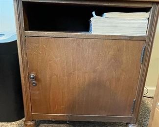 Wooden office cabinet