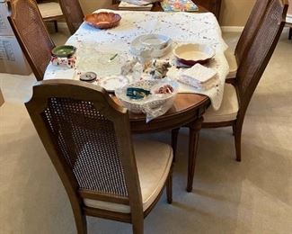Vintage dining room table, 2 leaves and pads with 8 chairs in great condition!  Available for presale. $350/obo. If you’d like to make a bid, call Lisa @ 615-854-8535 for price or email: nashville@entrustedestatesales.com