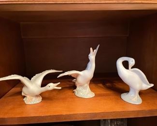 Lladro  geese
