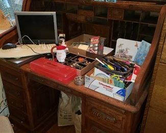 Roll Top Desk with Detailing