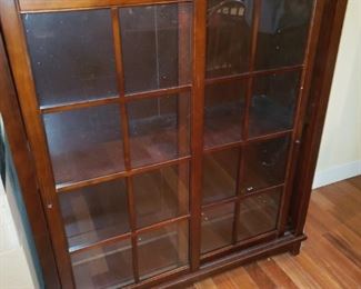 Lawyer's Cabinet/Bookcase - Sliding Doors