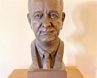 Lyndon B. Johnson Bronze Bust (1966)