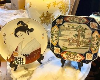 Japanese Painted Dishes