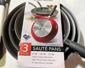 Tramontina Saute Pans New in Box