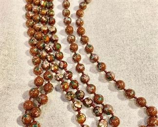 Enameled Beads