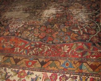 Lot of wear approx. 14' x 9'