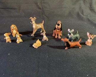 1950s Hagen Renaker Disney Ceramic Dogs