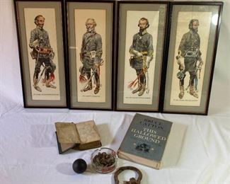 Civil War Relics and Jack Davis Prints