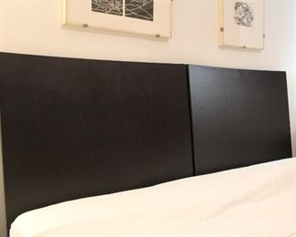 Wenge Wood Italian design platform bed