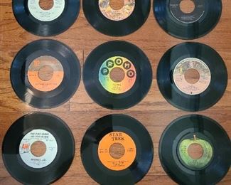 45's from the good ole days 