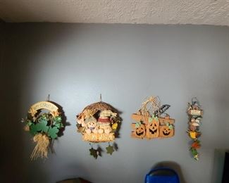 Halloween & Thanksgiving hanging decorations 
