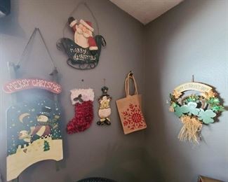 Wall hanging Christmas decor, St. Patrick's Day and...