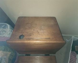 Antique school desk