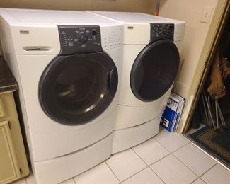 Kenmore Elite front loader washer & dryer