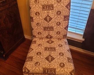 Skirted Parsons chair
*we have 2