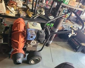 Billy Goat walk behind leaf blower