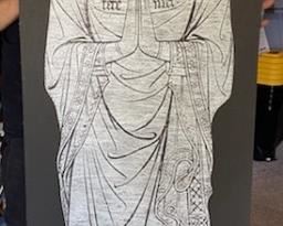 Vintage Brass Rubbing 