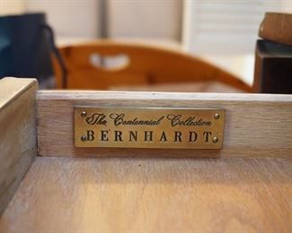 Bernhardt drop leaf side table