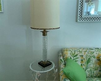 Crystal Table Lamp, 