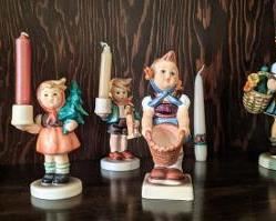 Hummel candleholders