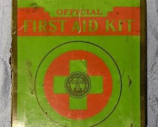Boy Scout medical tin