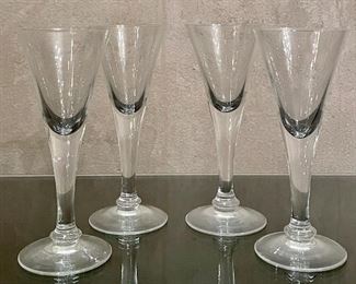 Item 82:  (4) Cordial Glasses:  $10